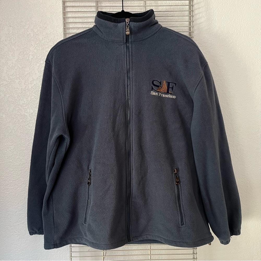 San Francisco CA Fleece Full Zip Jacket